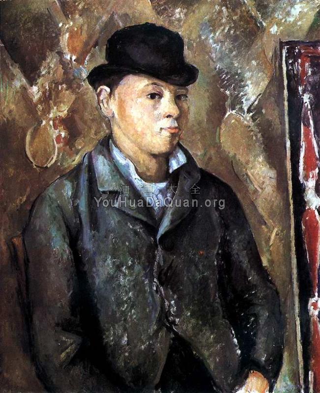 Portrait of his son Paul Cezanne - 保罗·塞尚